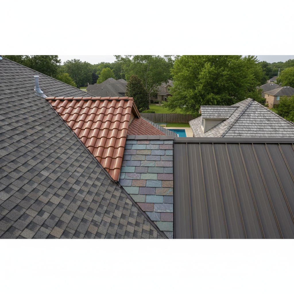 residential roof installation versus commercial flat roof system comparison